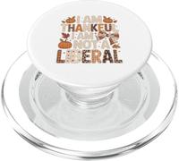 I Am Thankful I Am Not Liberal Magliette Divertente Ringraziamento PopSockets PopGrip per MagSafe