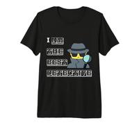 I am The Best Detective - Sherlock Holmes - Lente d'Ingrandimento Maglietta Premium