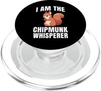 I Am The Chipmunk Whisperer Chipmunk Scoiattolo PopSockets PopGrip per MagSafe