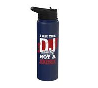 I am the DJ non a jukebox Stainless Steel Insulated Water Bottle