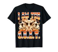 I Am The G.O.A.T. Il più Grande di Tutti i Tempi Goat Farmer Bootleg Maglietta