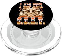 I Am The G.O.A.T. Il più grande di tutti i tempi Goat Farmer Bootleg PopSockets PopGrip per MagSafe