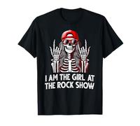 I Am The Girl At The Rock Show, Scheletro Ragazza Rock'n Roll Maglietta
