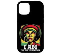 I Am The Hue Of Heritage Black Afro Empowerment Pride Women Custodia per iPhone 12/12 Pro