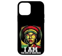 I Am The Hue Of Heritage Black Afro Empowerment Pride Women Custodia per iPhone 12 mini