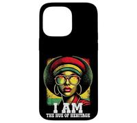 I Am The Hue Of Heritage Black Afro Empowerment Pride Women Custodia per iPhone 14 Pro Max