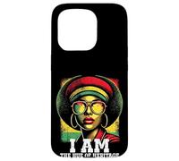 I Am The Hue Of Heritage Black Afro Empowerment Pride Women Custodia per iPhone 15 Pro
