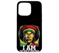 I Am The Hue Of Heritage Black Afro Empowerment Pride Women Custodia per iPhone 15 Pro Max