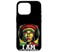 I Am The Hue Of Heritage Black Afro Empowerment Pride Women Custodia per iPhone 16 Pro