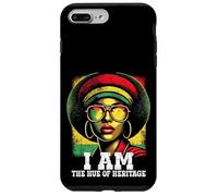 I Am The Hue Of Heritage Black Afro Empowerment Pride Women Custodia per iPhone 7 Plus/8 Plus