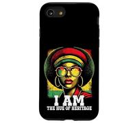I Am The Hue Of Heritage Black Afro Empowerment Pride Women Custodia per iPhone SE (2020) / 7 / 8