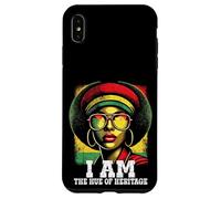 I Am The Hue Of Heritage Black Afro Empowerment Pride Women Custodia per iPhone XS Max