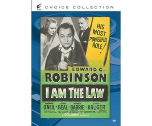 I am the Law (DVD) Barbara O'Neil Edward G. Robinson Otto Kruger Wendy Barrie