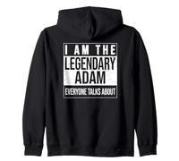 I am The leggendary Shirt, Idea Regalo per Adam Felpa con Cappuccio