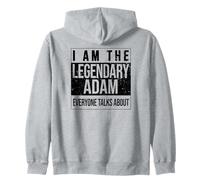 I am The leggendary Shirt, Idea Regalo per Adam Felpa con Cappuccio