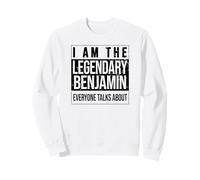 I am The leggendary Shirt, Idea Regalo per Benjamin Felpa