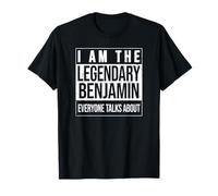 I am The leggendary Shirt, Idea Regalo per Benjamin Maglietta