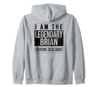 I am The leggendary Shirt, Idea Regalo per Brian Felpa con Cappuccio