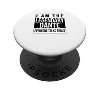 I am the leggendary shirt, idea regalo per Dante PopSockets PopGrip Adesivo