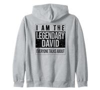 I am The leggendary Shirt, Idea Regalo per David Felpa con Cappuccio