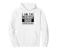 I am The leggendary Shirt, Idea Regalo per David Felpa con Cappuccio