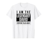 I am The leggendary Shirt, Idea Regalo per David Maglietta
