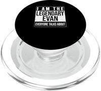 I am the leggendary shirt, idea regalo per Evan PopSockets PopGrip per MagSafe