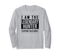 I am The leggendary Shirt, Idea Regalo per Hunter Maglia a Manica