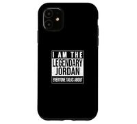 I am the leggendary shirt, idea regalo per Jordan Custodia per iPhone 11