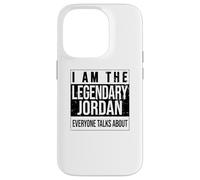 I am the leggendary shirt, idea regalo per Jordan Custodia per iPhone 14 Pro
