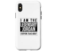 I am the leggendary shirt, idea regalo per Jordan Custodia per iPhone X/XS
