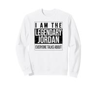 I am The leggendary Shirt, Idea Regalo per Jordan Felpa