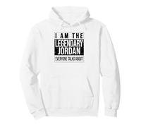 I am The leggendary Shirt, Idea Regalo per Jordan Felpa con Cappuccio