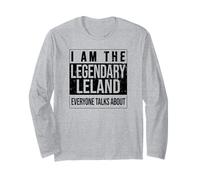 I am The leggendary Shirt, Idea Regalo per Leland Maglia a Manica