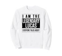 I am The leggendary Shirt, Idea Regalo per Lucas Felpa
