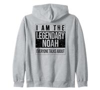 I am The leggendary Shirt, Idea Regalo per Noah Felpa con Cappuccio