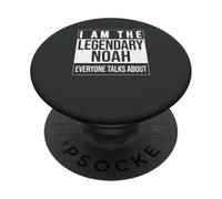 I am the leggendary shirt, idea regalo per Noah PopSockets PopGrip Adesivo