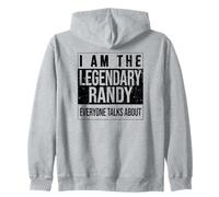 I am The leggendary Shirt, Idea Regalo per Randy Felpa con Cappuccio