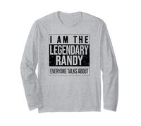 I am The leggendary Shirt, Idea Regalo per Randy Maglia a Manica