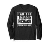 I am The leggendary Shirt, Idea Regalo per Richard Maglia a Manica