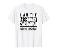 I am The leggendary Shirt, Idea Regalo per Zaccaria Maglietta