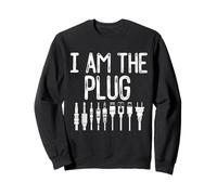 I Am The Plug Funny Dealer Trapping Electrical Outlet Types Felpa