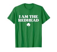I Am The Redhead Shirt Funny St Patricks Day Irish Maglietta