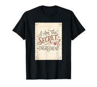 I Am The Secret Ingredient Ricetta Carta Baker Kitchen Humor Maglietta