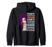 I Am The Storm Afro American Pride Black History Mese Felpa con Cappuccio