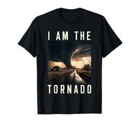 I Am The Tornado Costume Tempesta Uragano Meteorologo Maglietta