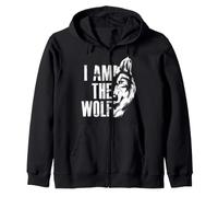 I am The Wolf wildes Wolfsrudel e Lupe Felpa con Cappuccio