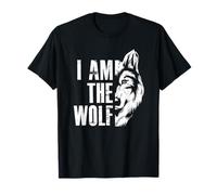 I am The Wolf wildes Wolfsrudel e Lupe Maglietta