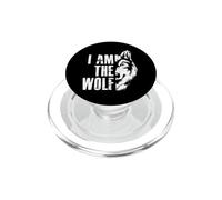 I am the Wolf wildes Wolfsrudel e lupe PopSockets PopGrip per MagSafe