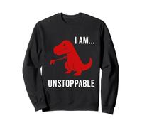I Am Unstoppable - Divertente dinosauro T-Rex Jurassic Animal Gift Felpa